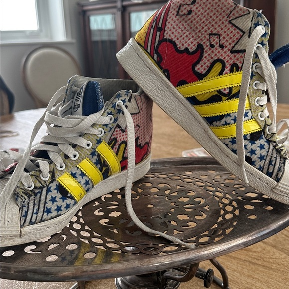 Adidas Pop Graphic High-Tops - Picture 7 of 7